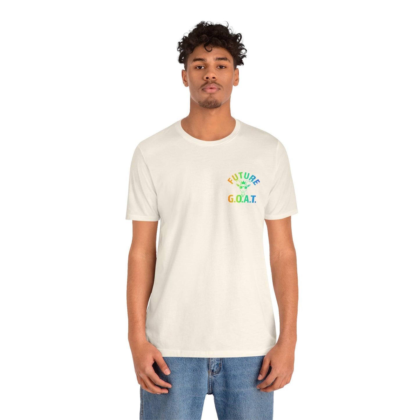 Future GOAT Rainbow Gradient T-Shirt | Youth & Adult Sports Tee