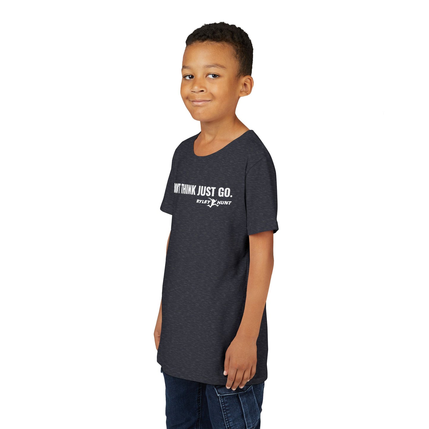 2025-2026 Season - Ryley Hunt “Don’t Think Just Go” - Ninja Athlete T-Shirt (Youth Tee)