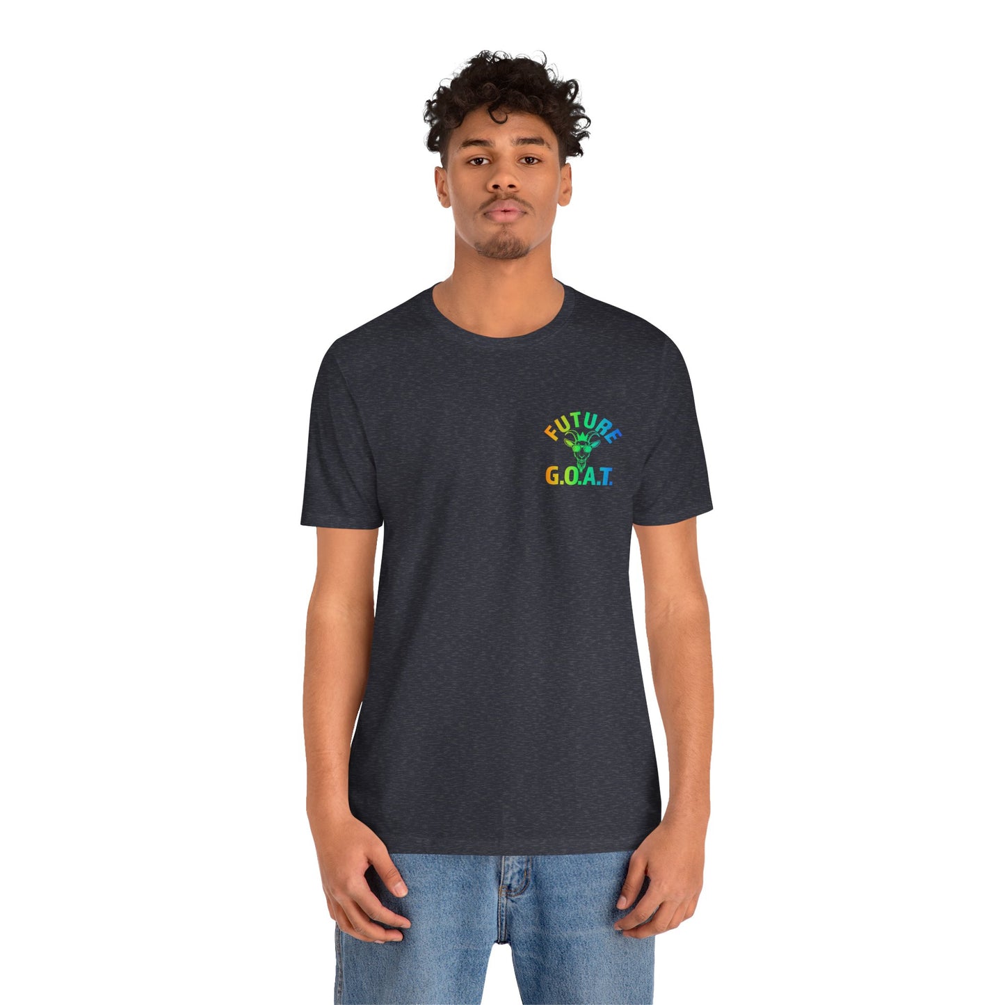 Future GOAT Rainbow Gradient T-Shirt | Youth & Adult Sports Tee