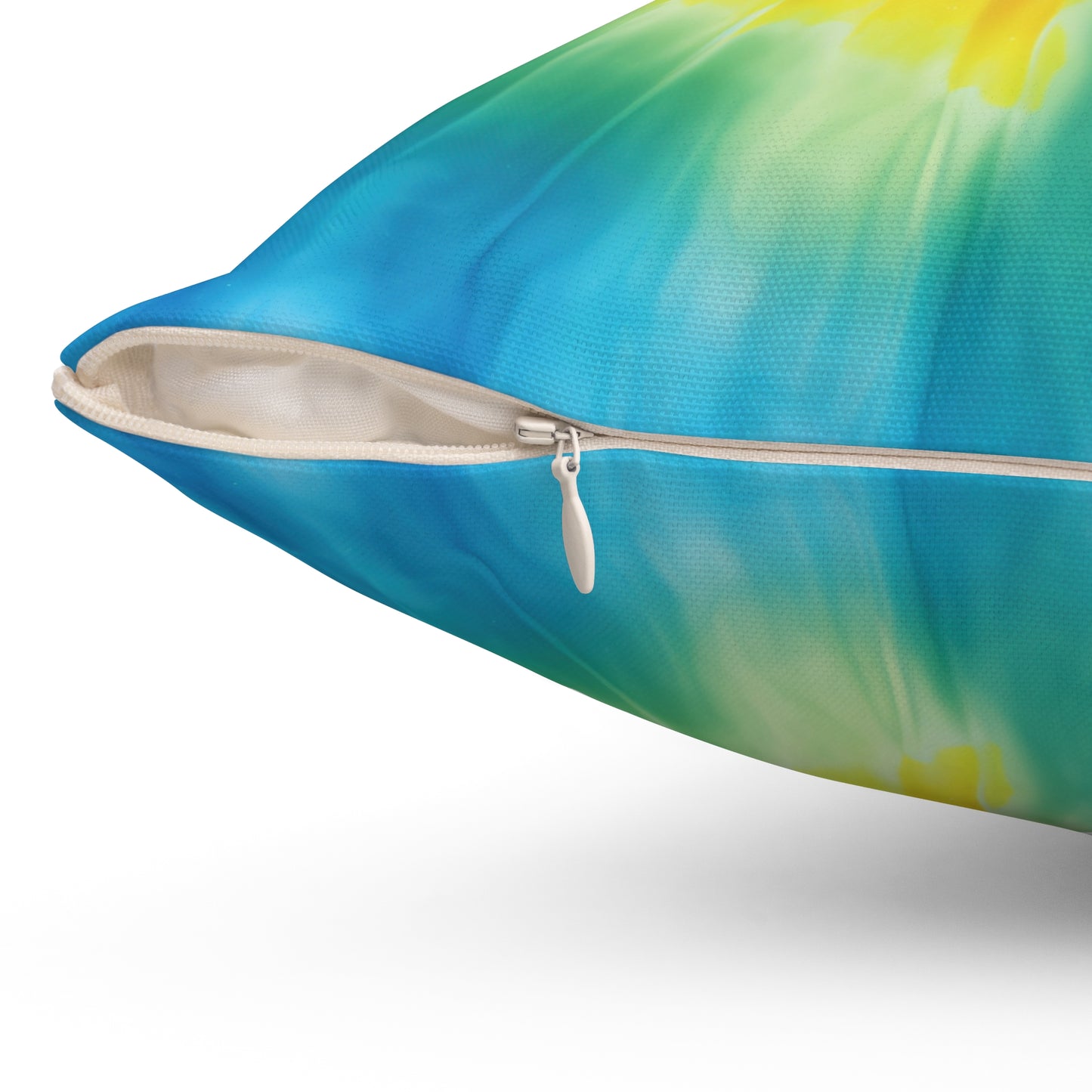 Colorful Tie-Dye Throw Pillow