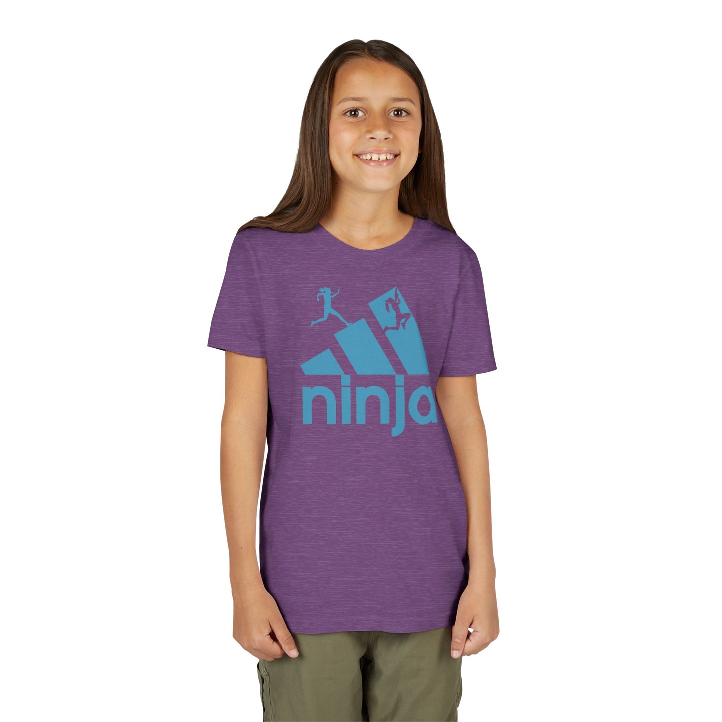 Ninja Logo Athlete Tee – Unisex Youth Ninja Training Shirt