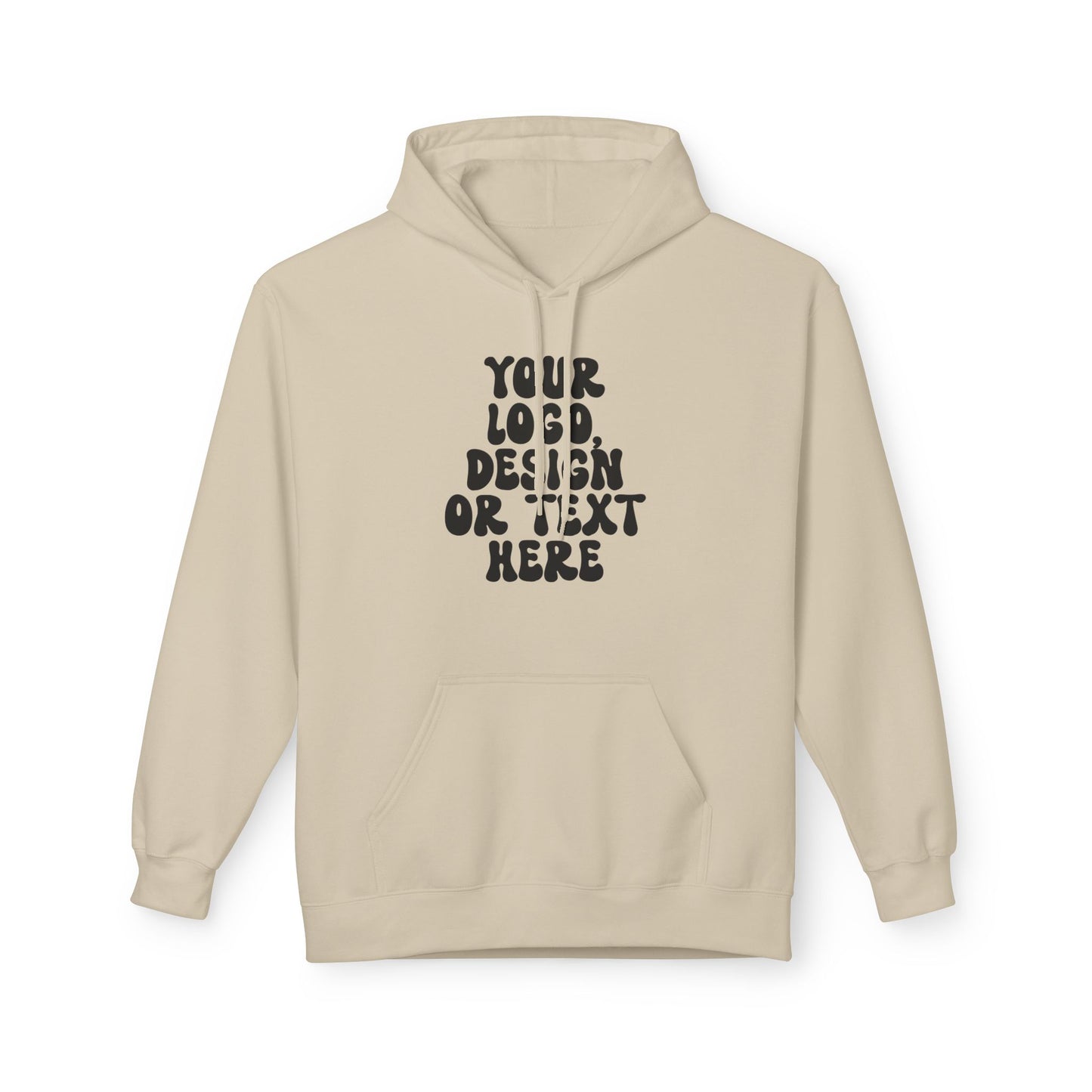 CUSTOM Text, Design or Logo - Unisex Hoodie (Adult)