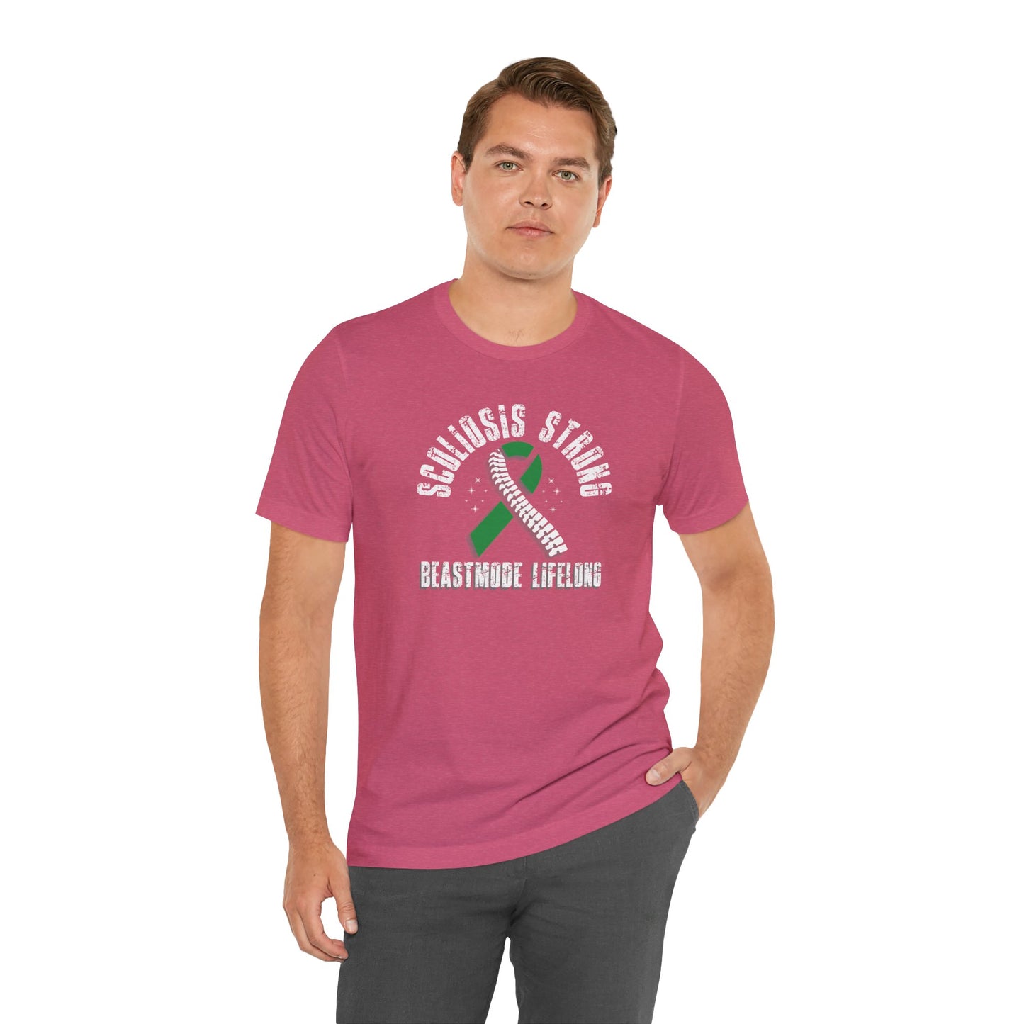 Scoliosis Strong Beastmode Lifelong, Unisex T-Shirt