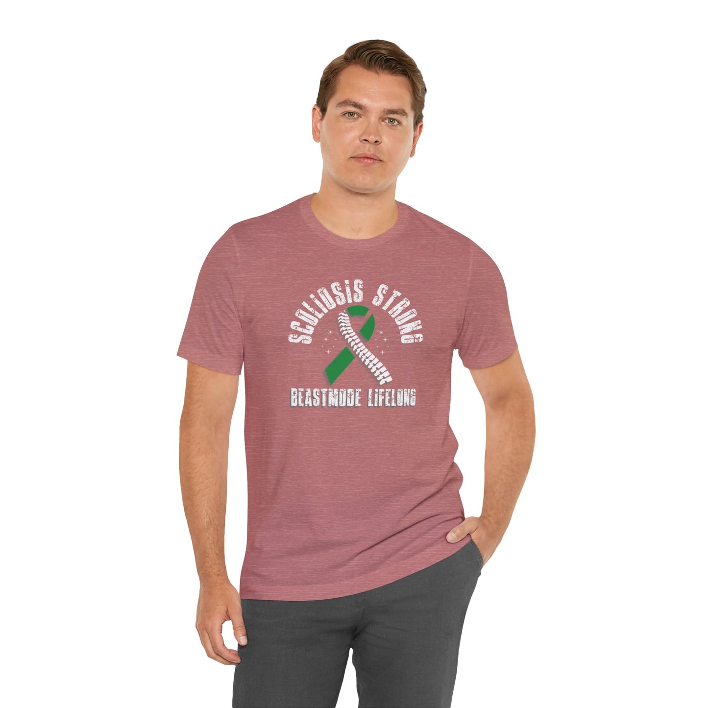 Scoliosis Strong Beastmode Lifelong, Unisex T-Shirt