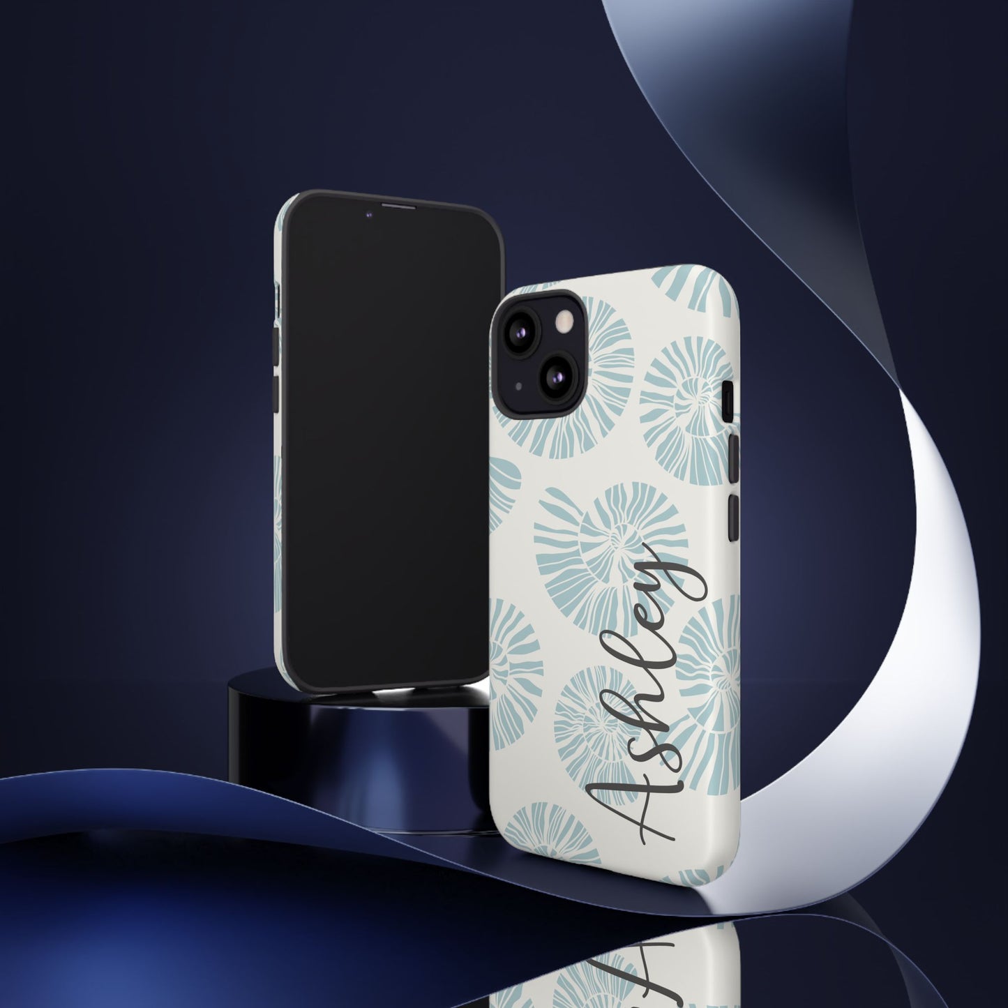 Custom Background Phone Case – Personalized with Your Name & Colors