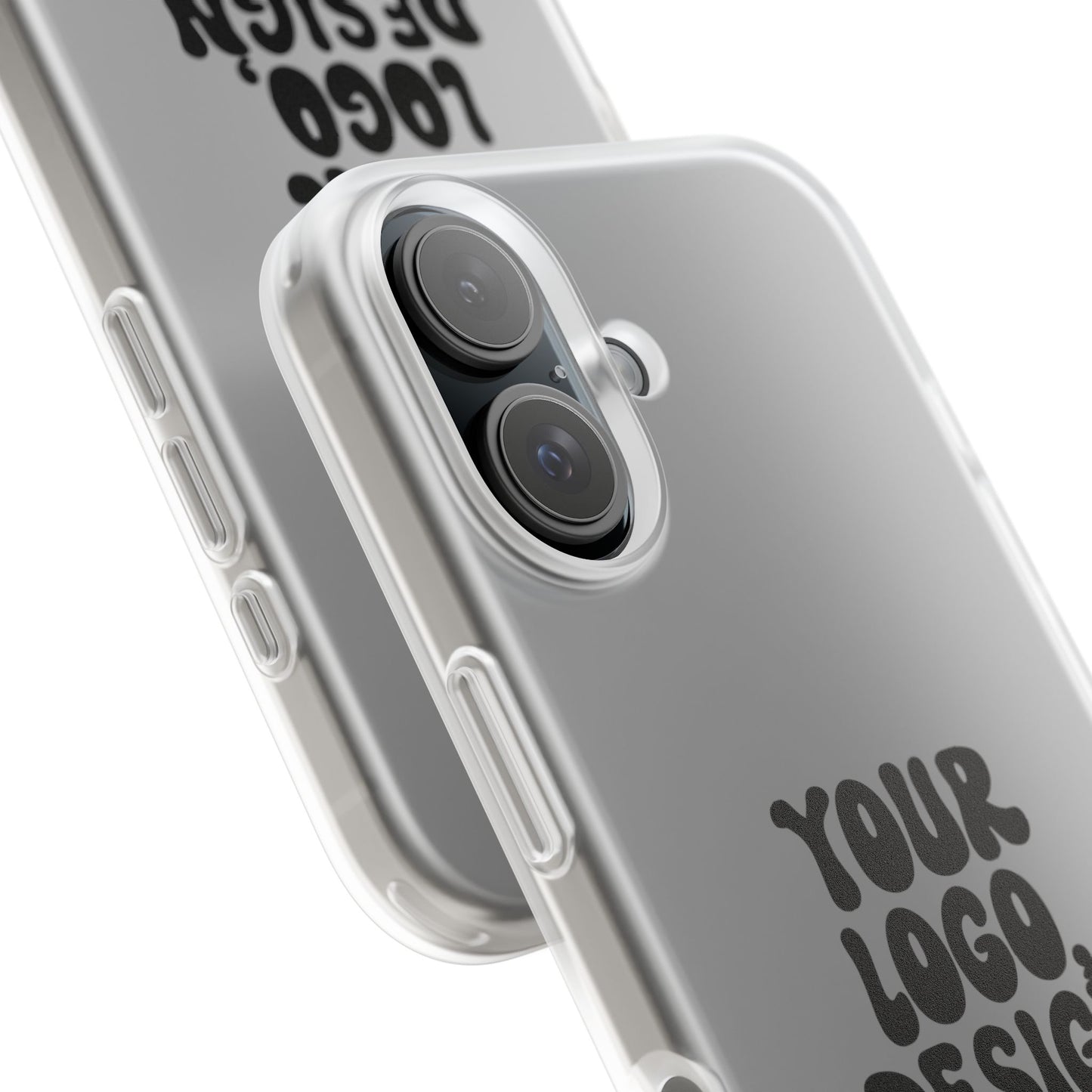 CUSTOM Text, Design or Logo - Flexi Phone Case