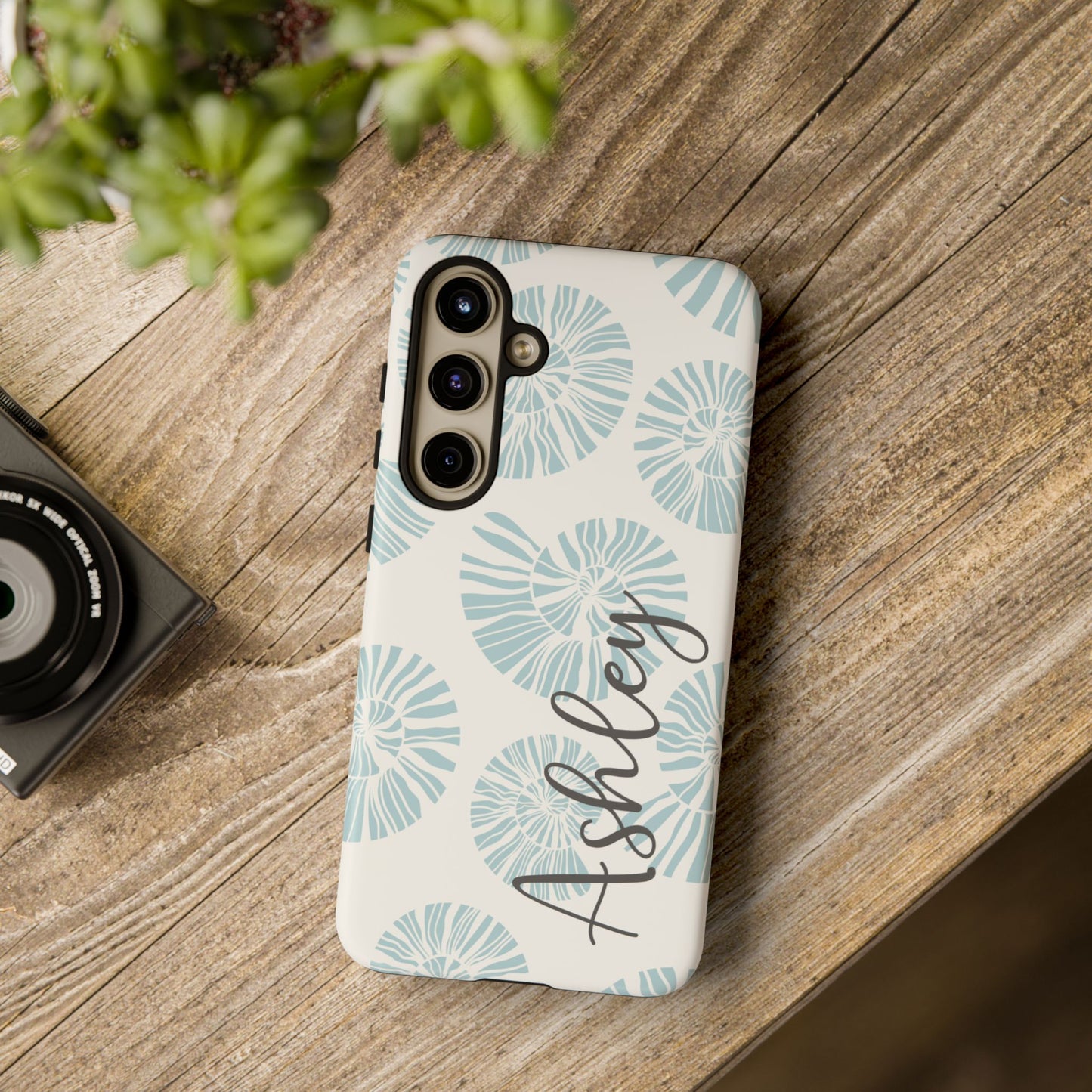Custom Background Phone Case – Personalized with Your Name & Colors