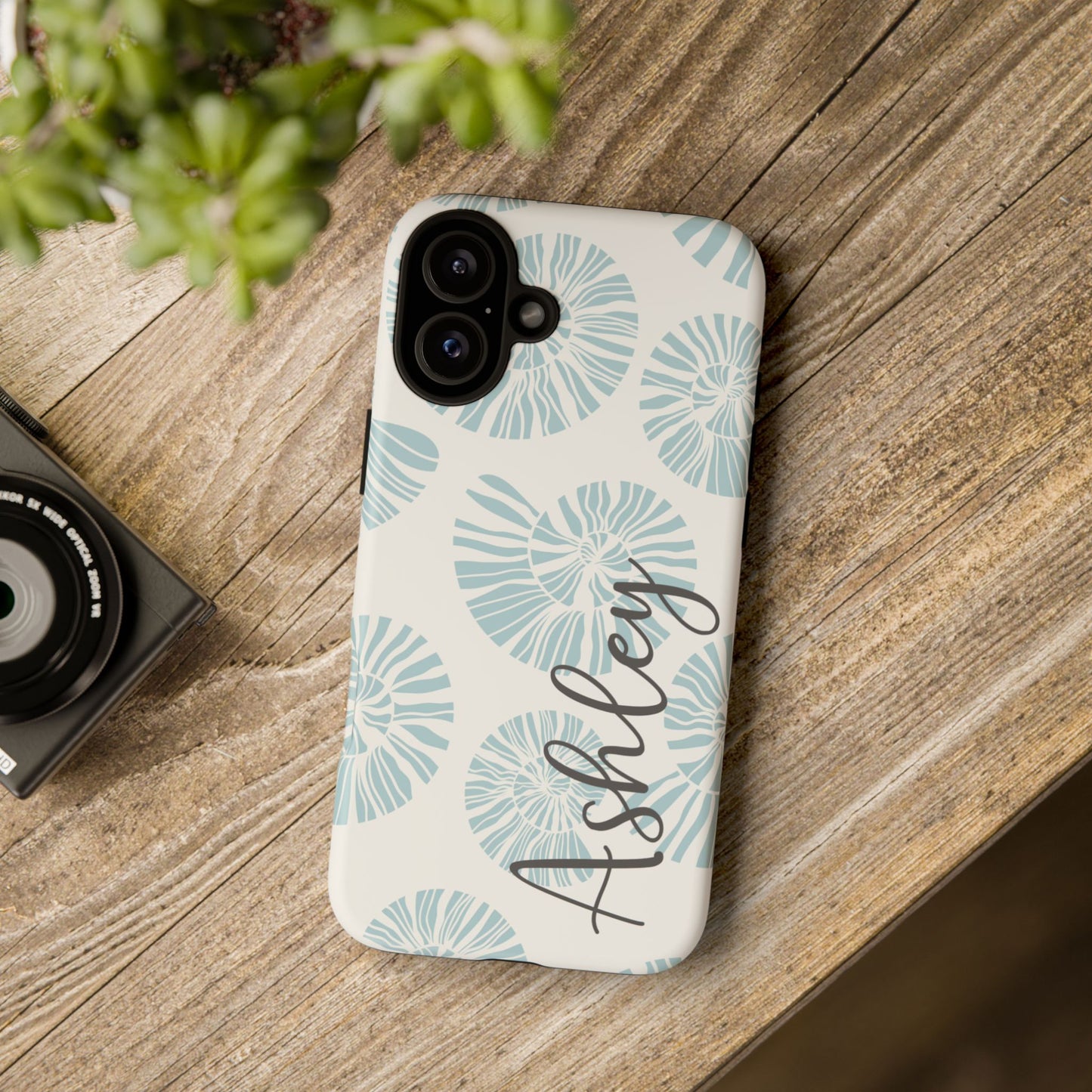 Custom Background Phone Case – Personalized with Your Name & Colors