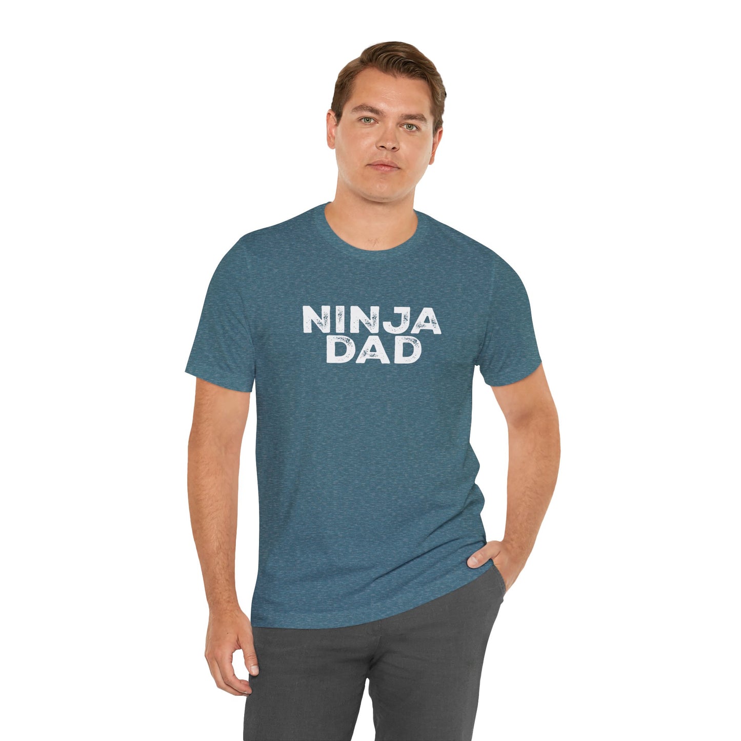 Ninja Dad T-Shirt – Perfect for Ninja Warrior Dads (Optional “AKA Coach”)