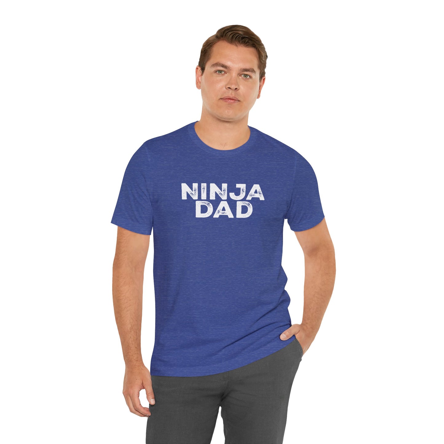 Ninja Dad T-Shirt – Perfect for Ninja Warrior Dads (Optional “AKA Coach”)