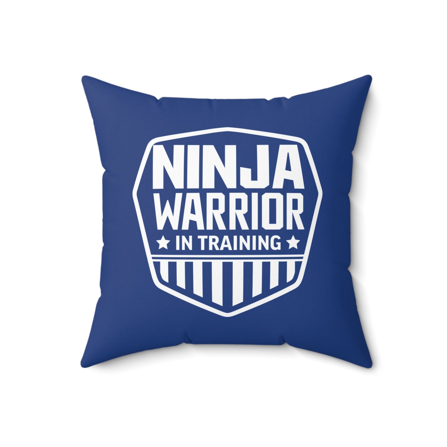 Ninja in Training Throw Pillow – 3 Sizes, 20 Colors
