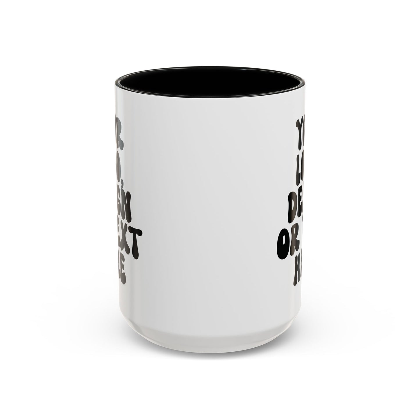 Custom Accent Mug – Personalized Text, Logo, or Design Coffee Cup