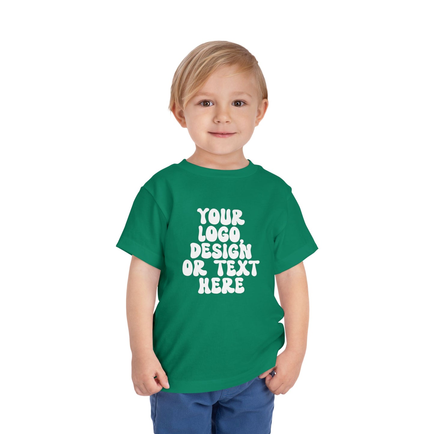 CUSTOM Text, Design or Logo - Unisex T-Shirt (Toddler)