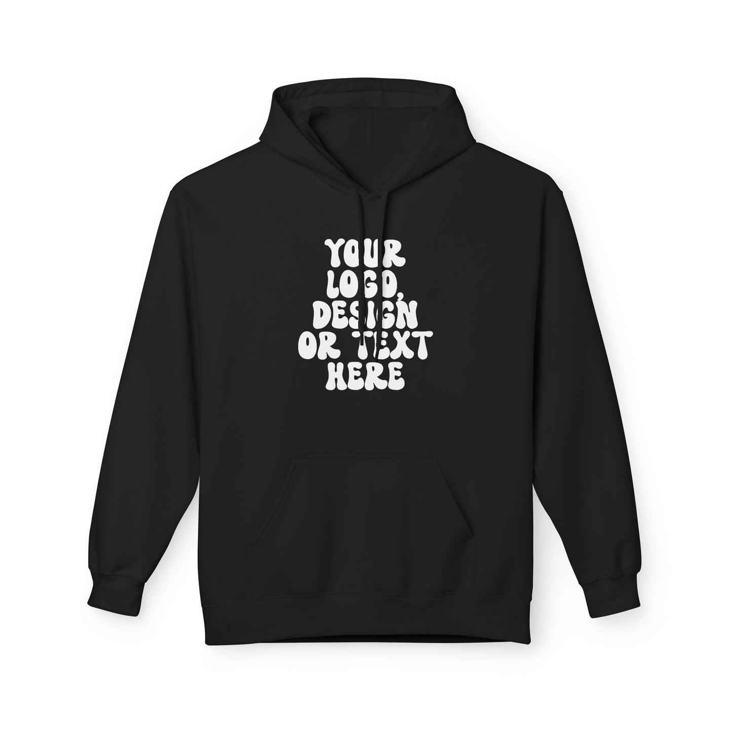 CUSTOM Text, Design or Logo - Unisex Hoodie (Adult)