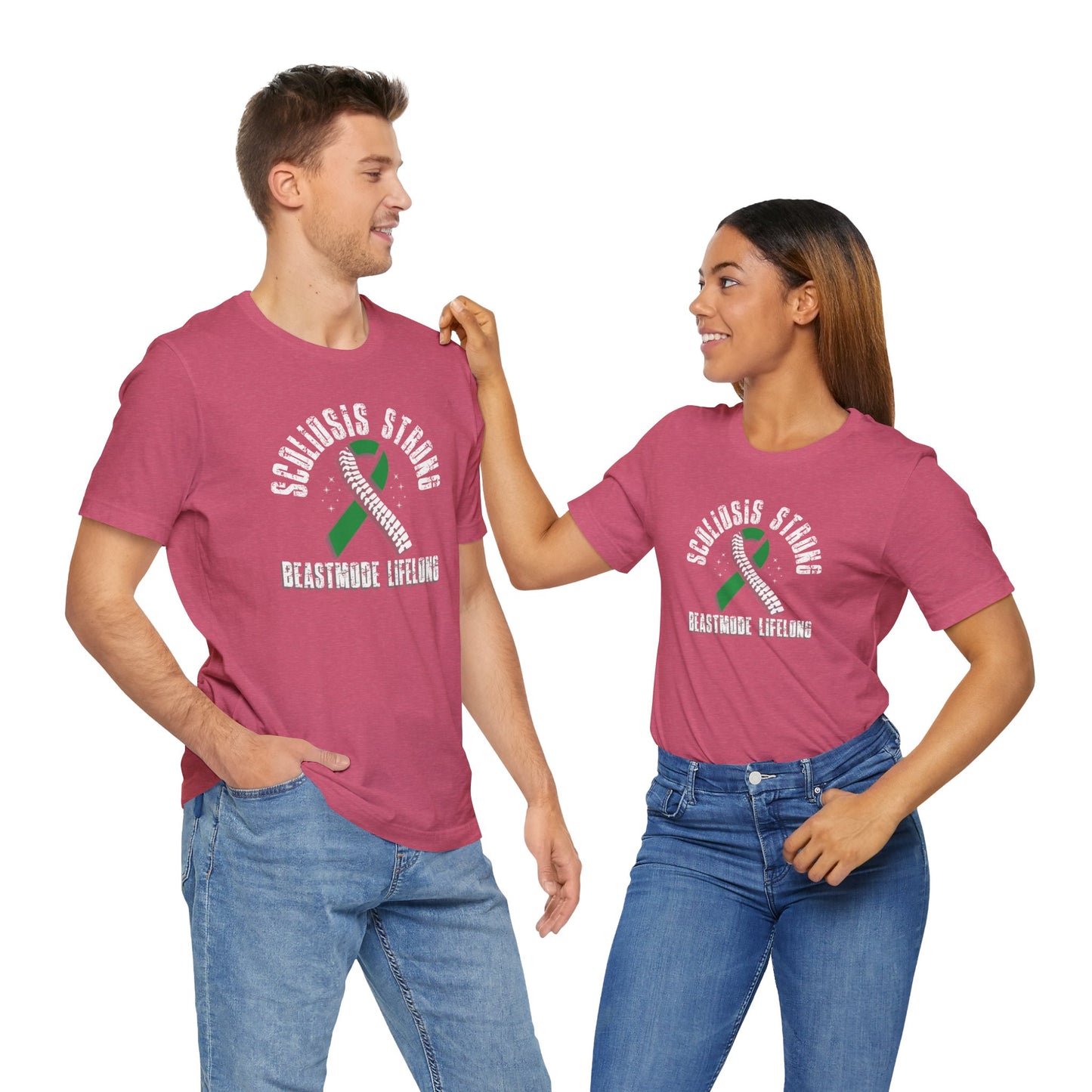 Scoliosis Strong Beastmode Lifelong, Unisex T-Shirt