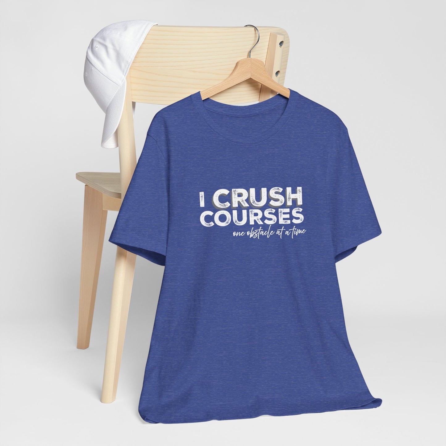 I Crush Courses One Obstacle at a Time T-Shirt | Ninja Warrior & OCR Tee