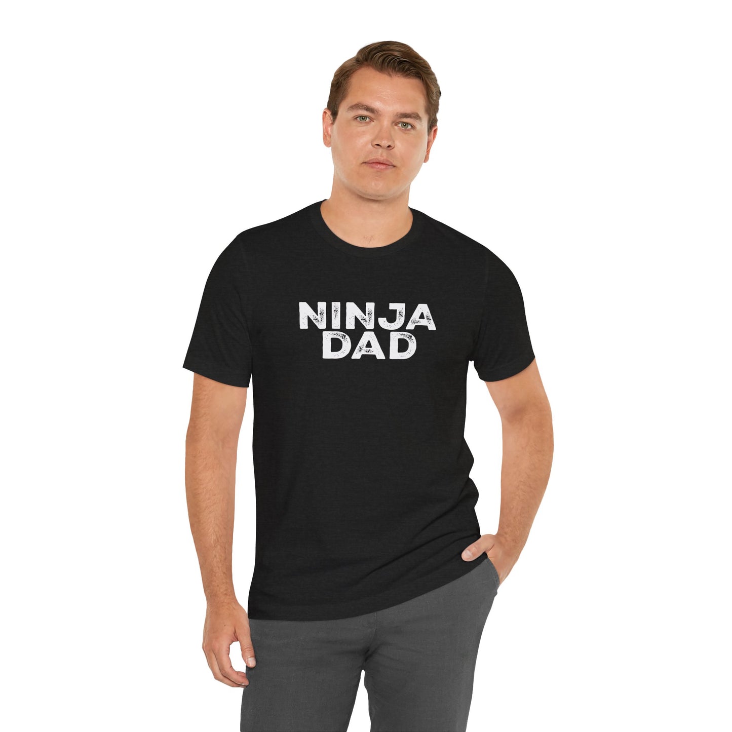 Ninja Dad T-Shirt – Perfect for Ninja Warrior Dads (Optional “AKA Coach”)