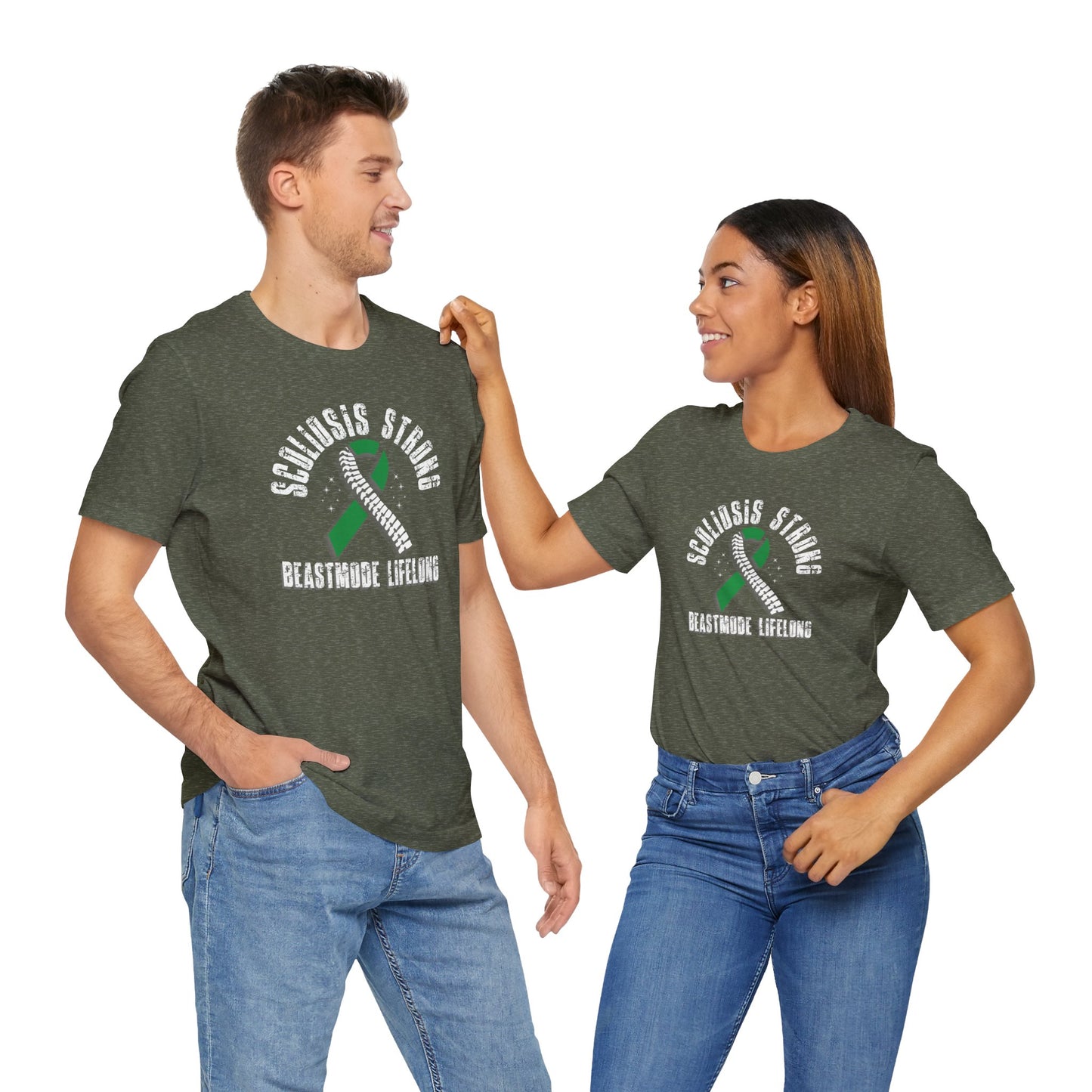 Scoliosis Strong Beastmode Lifelong, Unisex T-Shirt