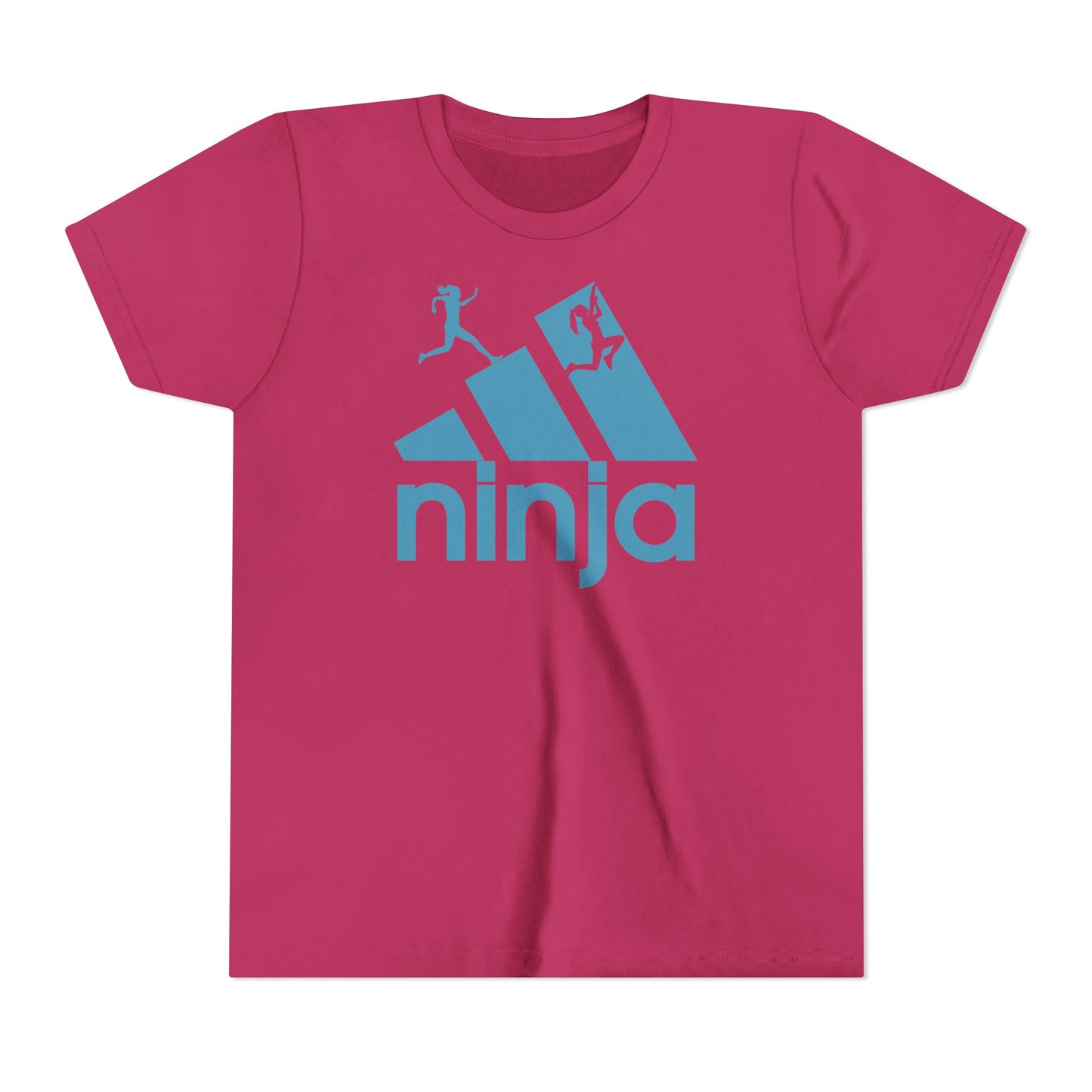 Ninja Logo Athlete Tee – Unisex Youth Ninja Training Shirt