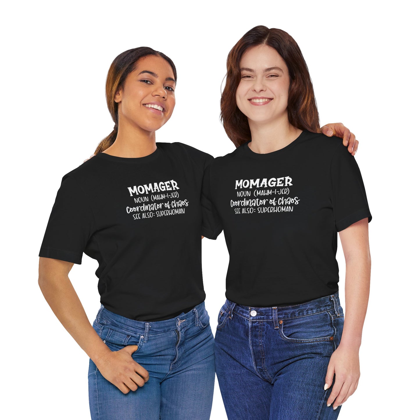 Momager T-Shirt – Superwoman, Coordinator of Chaos