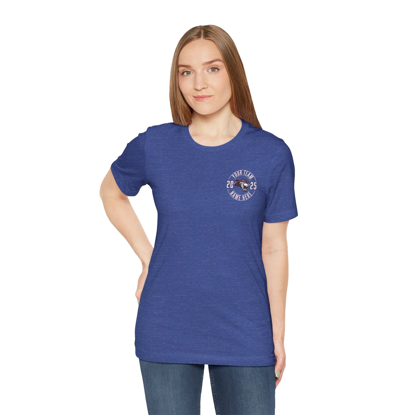 Custom Team T-Shirt – Add Team Name, Player Number &/or Name