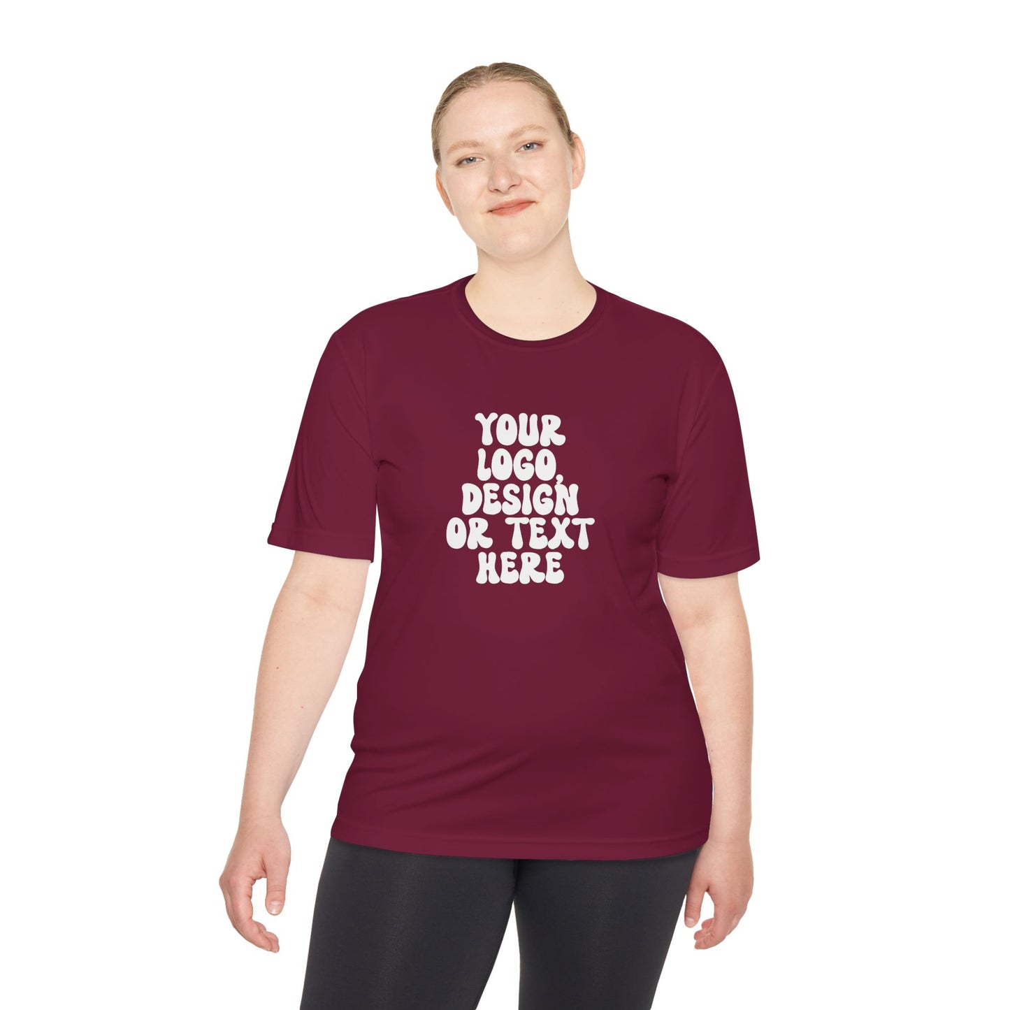 CUSTOM Text, Design or Logo -  Sport-Tek Moisture Wicking Competitor Tee (Adult)