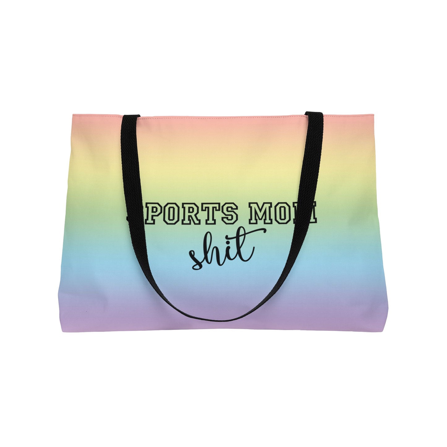 Custom Pattern or Color Sports Mom Sh*t Weekender Tote Bag