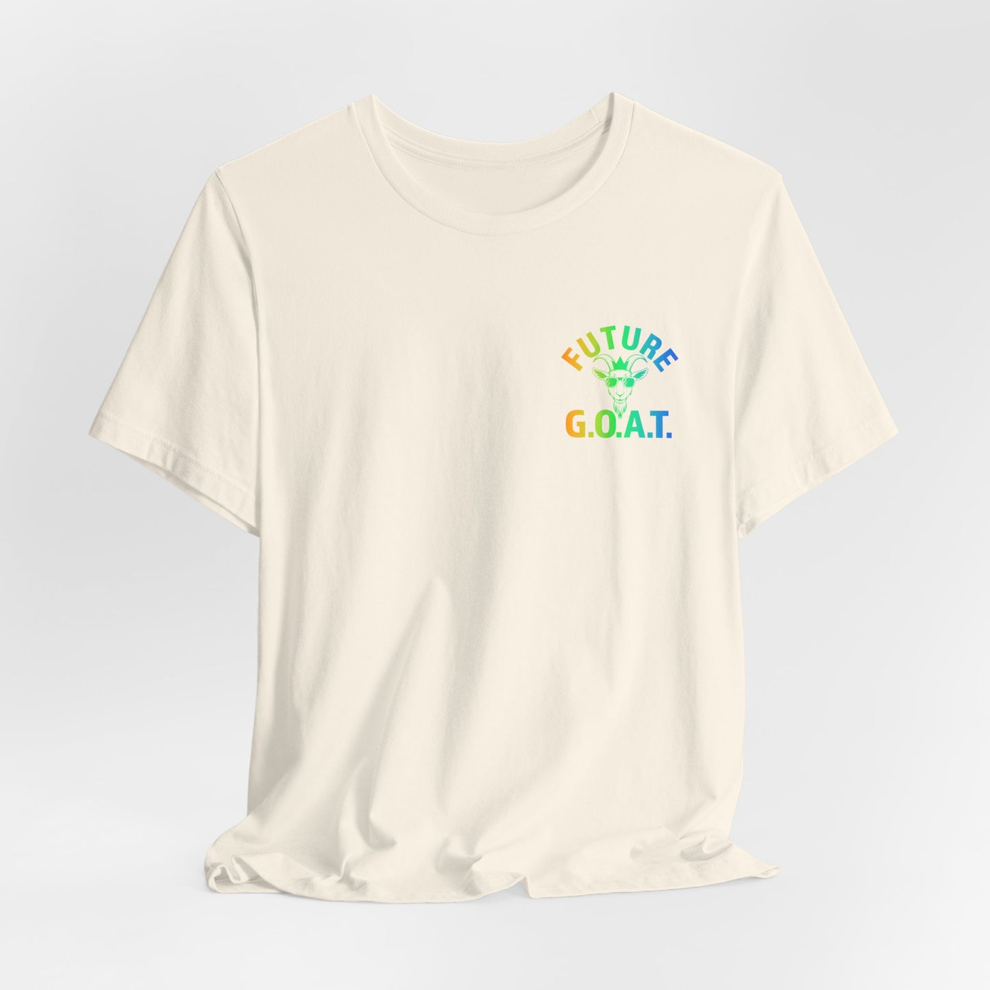 Future GOAT Rainbow Gradient T-Shirt | Youth & Adult Sports Tee