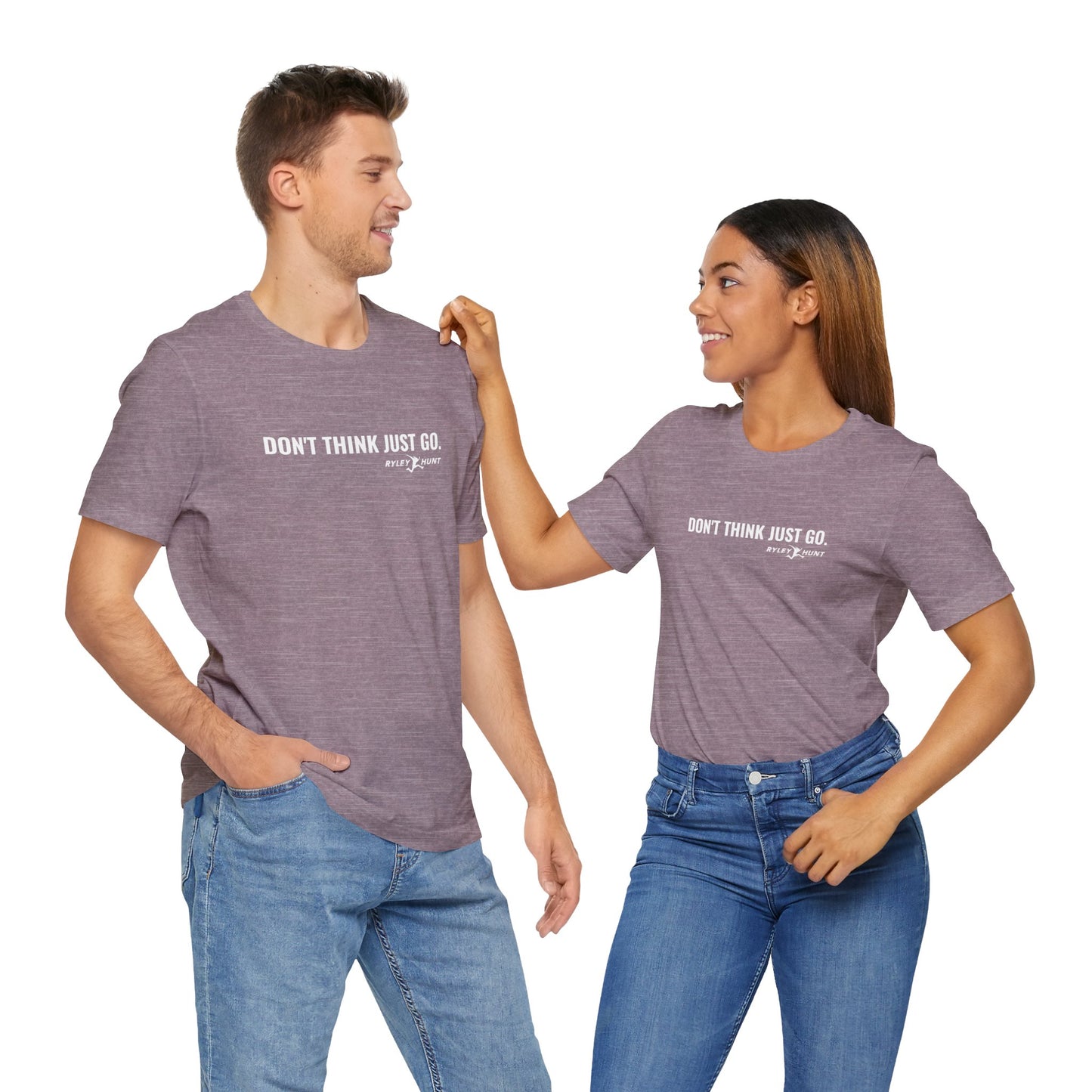 2025-2026 Season - Ryley Hunt “Don’t Think Just Go” - Ninja Athlete T-Shirt (Adult Tee)