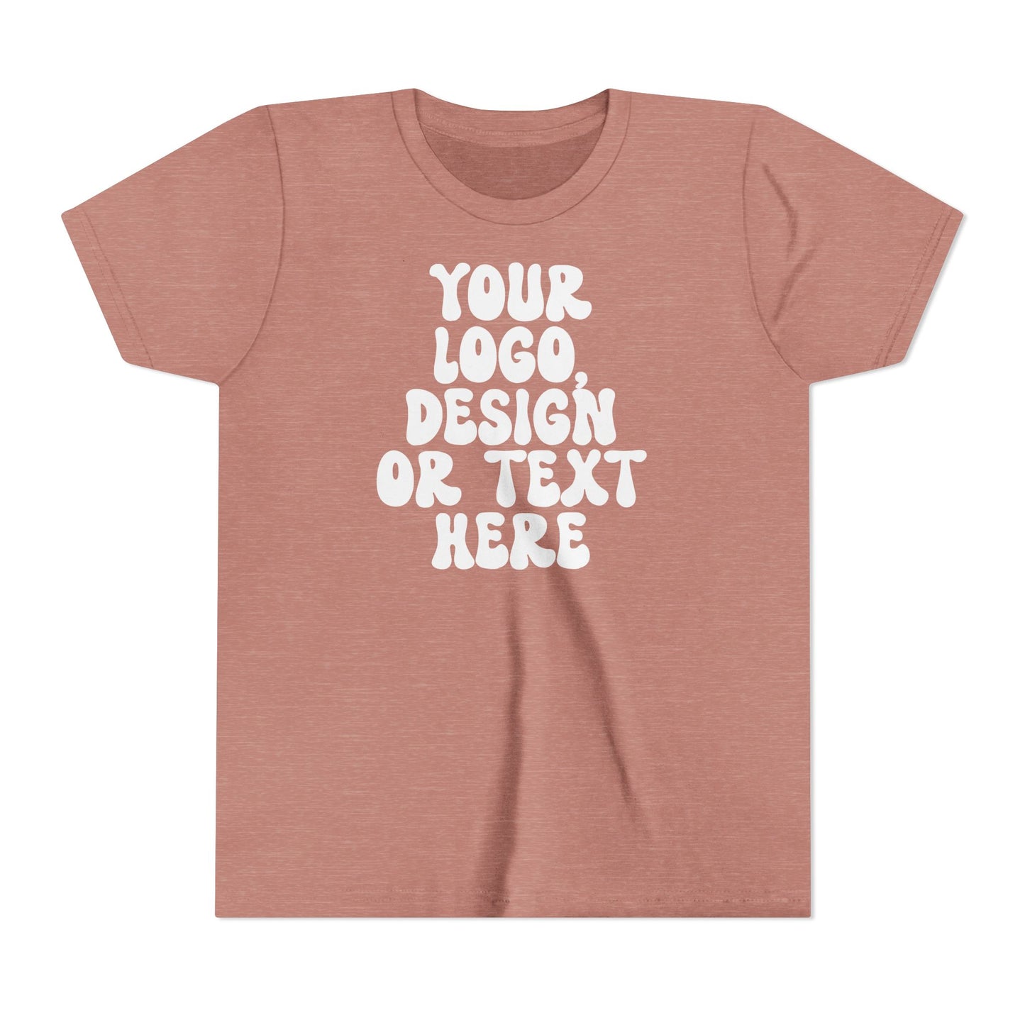 CUSTOM Text, Design or Logo - Unisex T-Shirt (Youth)