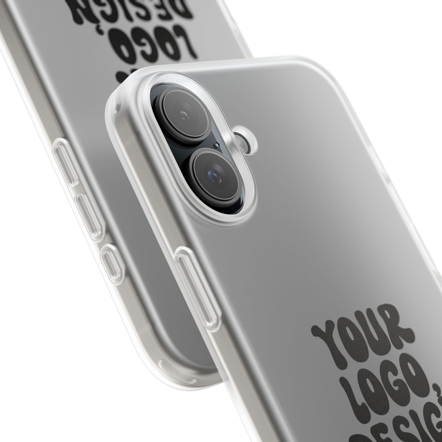 CUSTOM Text, Design or Logo - Flexi Phone Case
