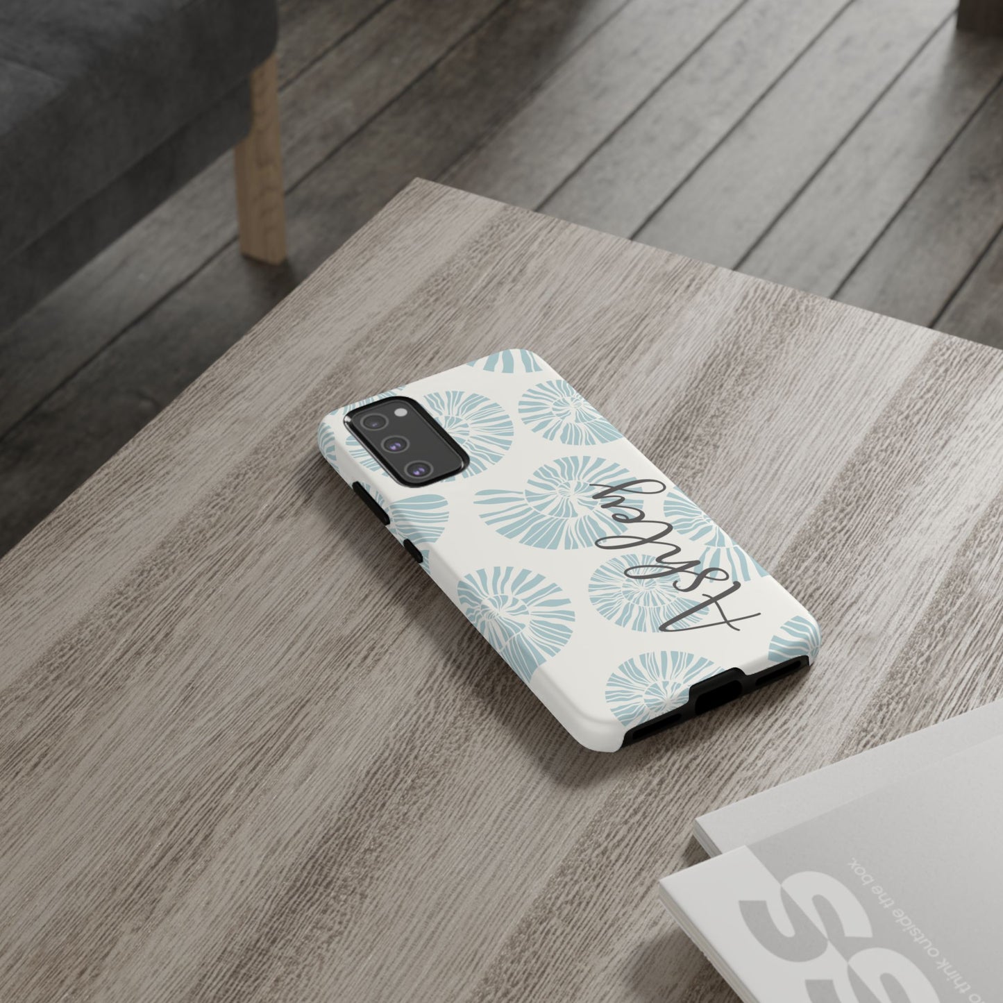 Custom Background Phone Case – Personalized with Your Name & Colors