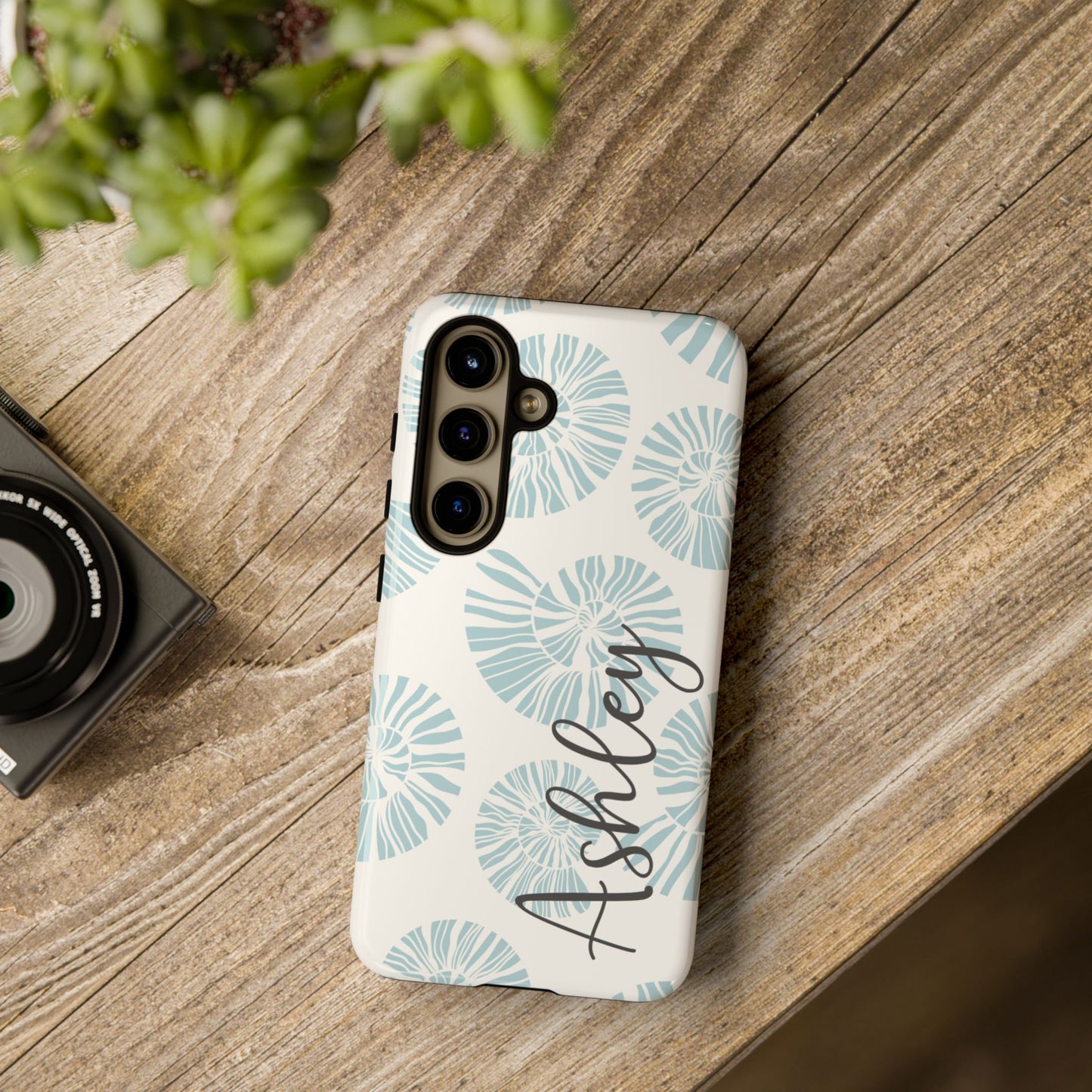 Custom Background Phone Case – Personalized with Your Name & Colors