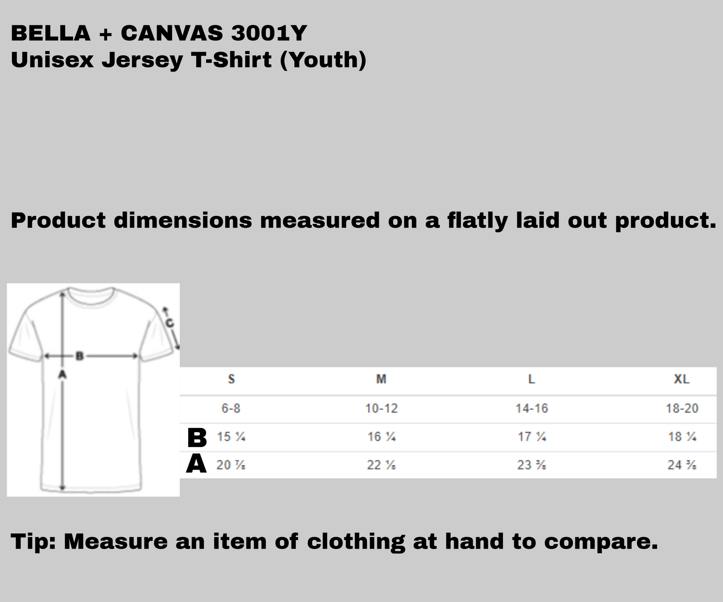 CUSTOM Text, Design or Logo - Unisex T-Shirt (Youth)