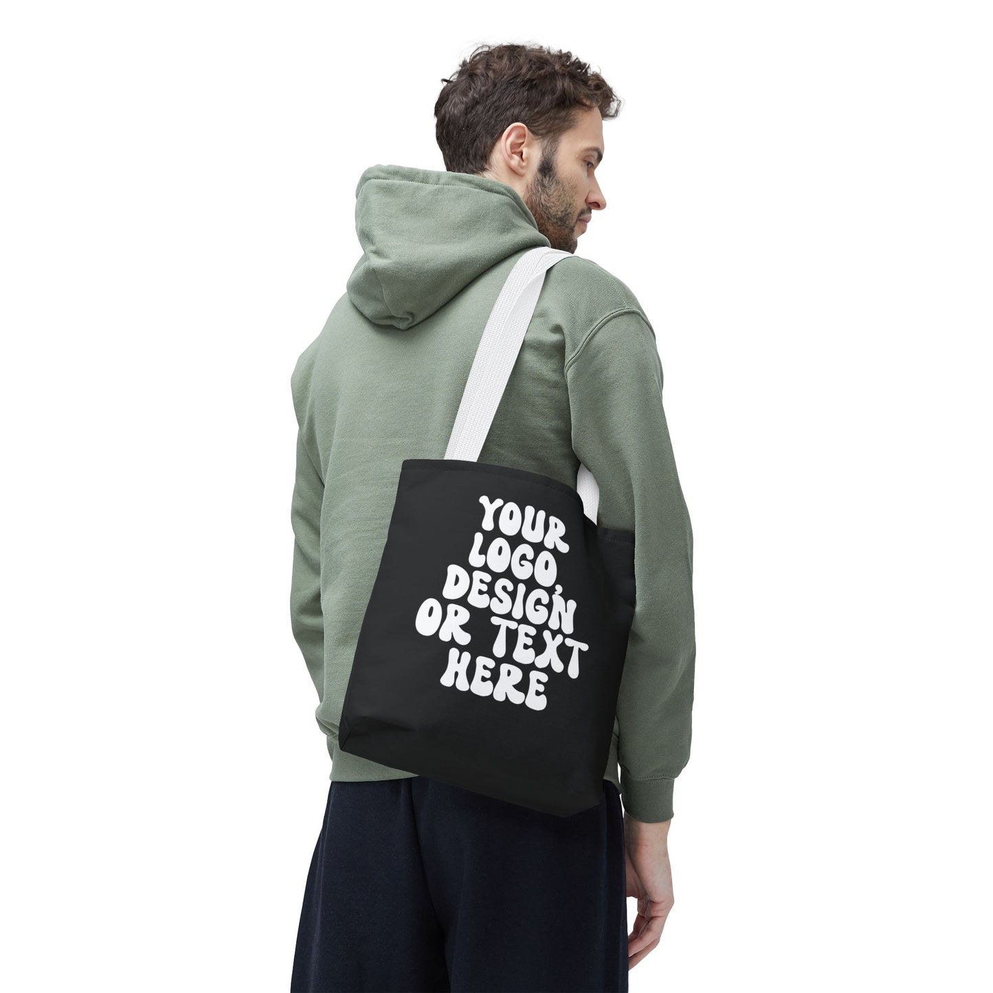 Custom Tote Bag - Add Text, Design or Logo
