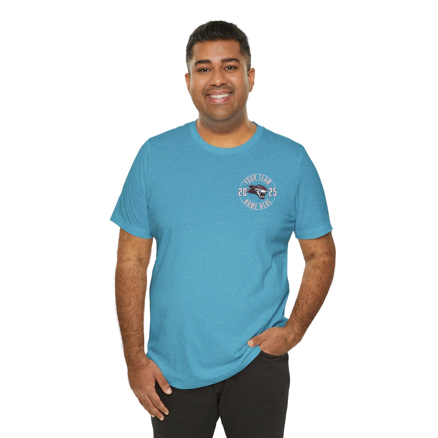 Custom Team T-Shirt – Add Team Name, Player Number &/or Name