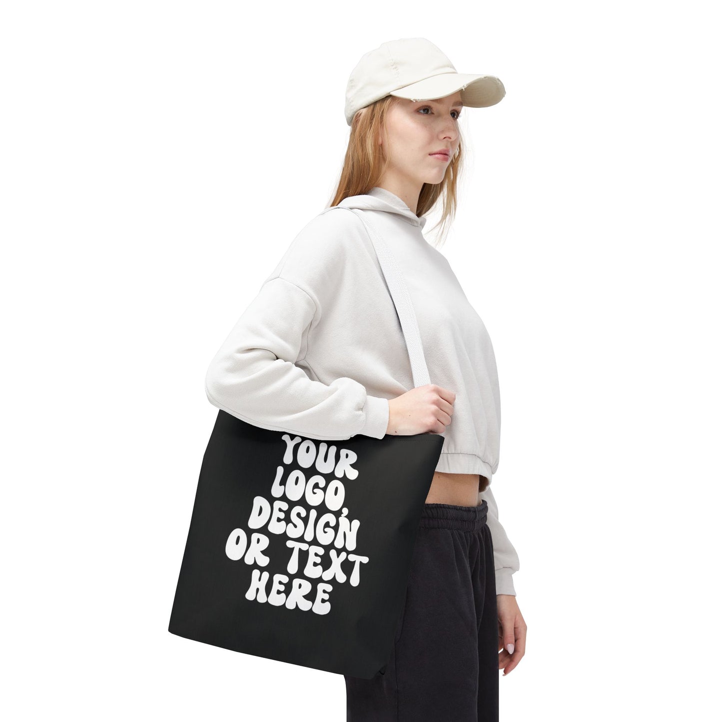 Custom Tote Bag - Add Text, Design or Logo