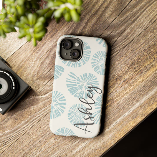 Custom Background Phone Case – Personalized with Your Name & Colors