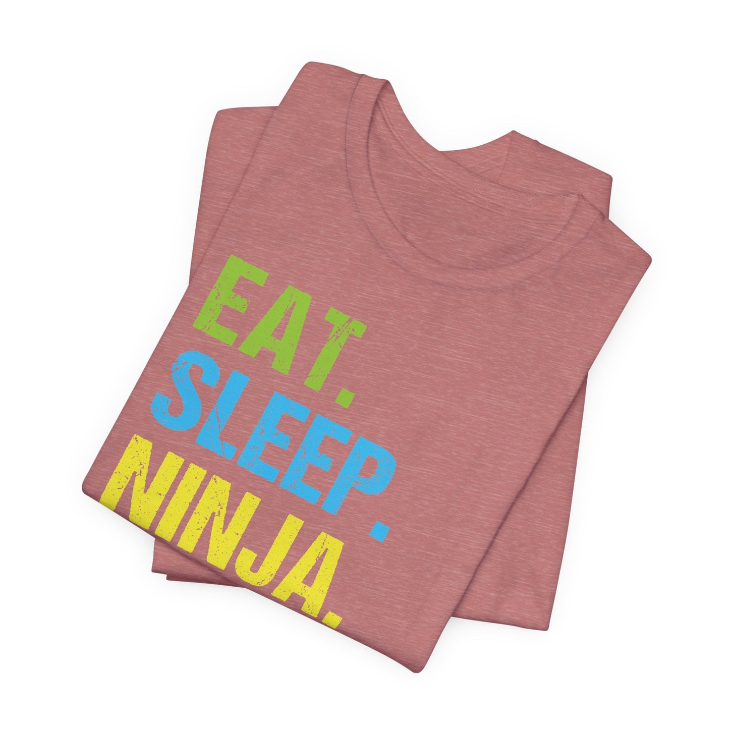 Eat Sleep Ninja Repeat T-Shirt – Youth & Adult Unisex Tee
