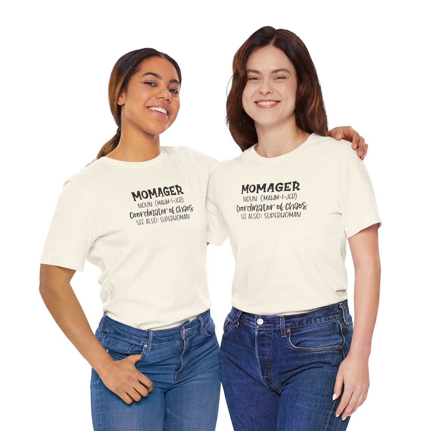 Momager T-Shirt – Superwoman, Coordinator of Chaos