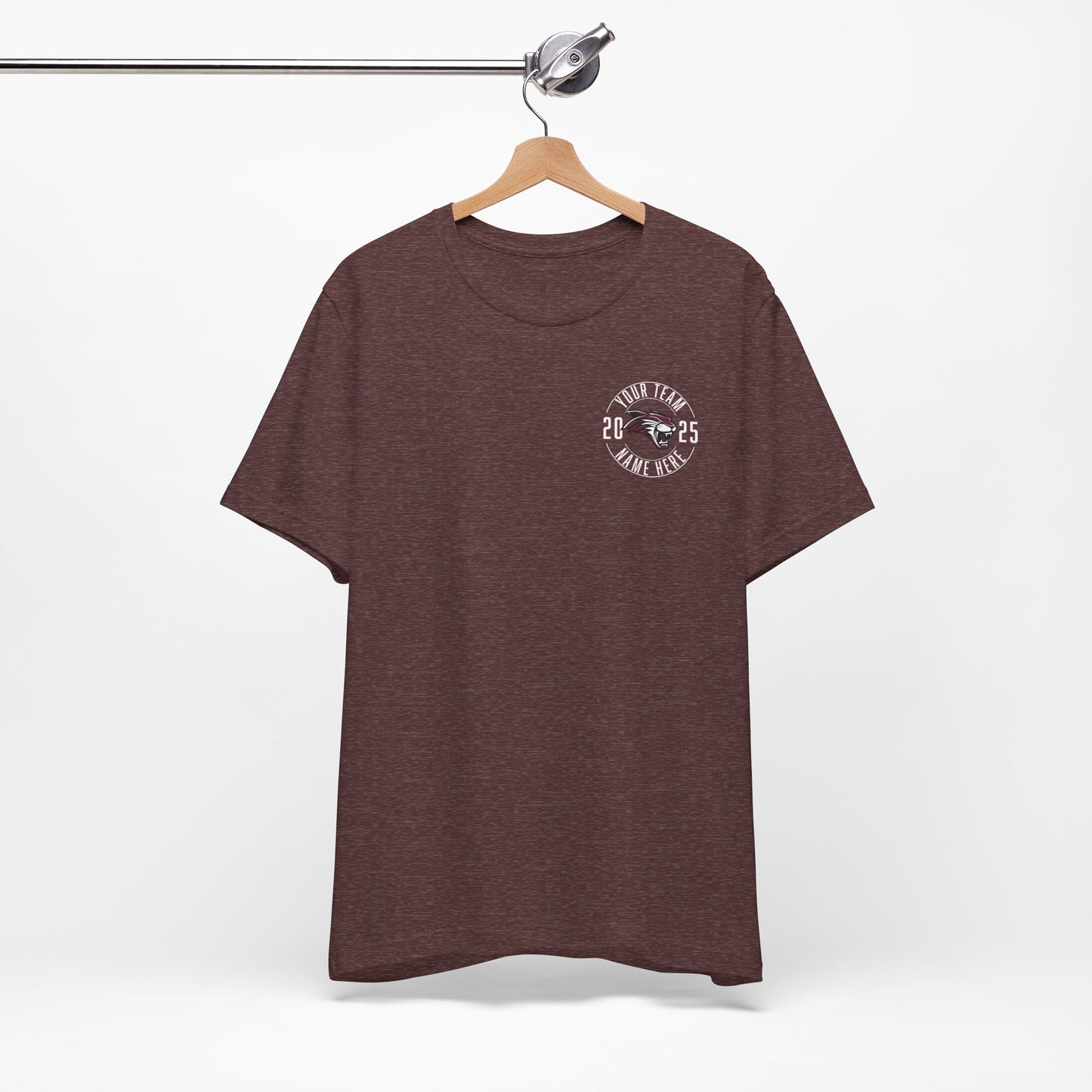 Custom Team T-Shirt – Add Team Name, Player Number &/or Name