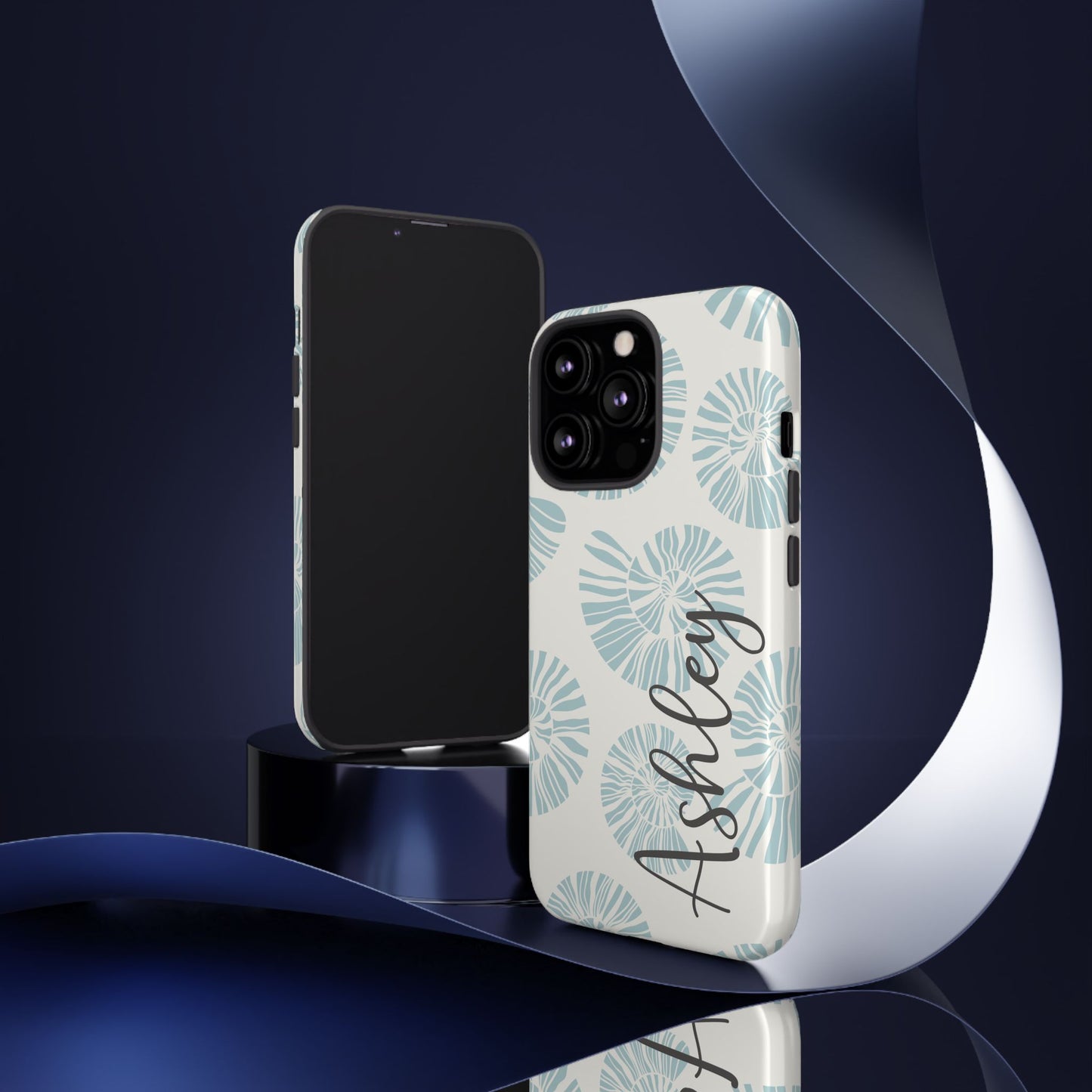 Custom Background Phone Case – Personalized with Your Name & Colors