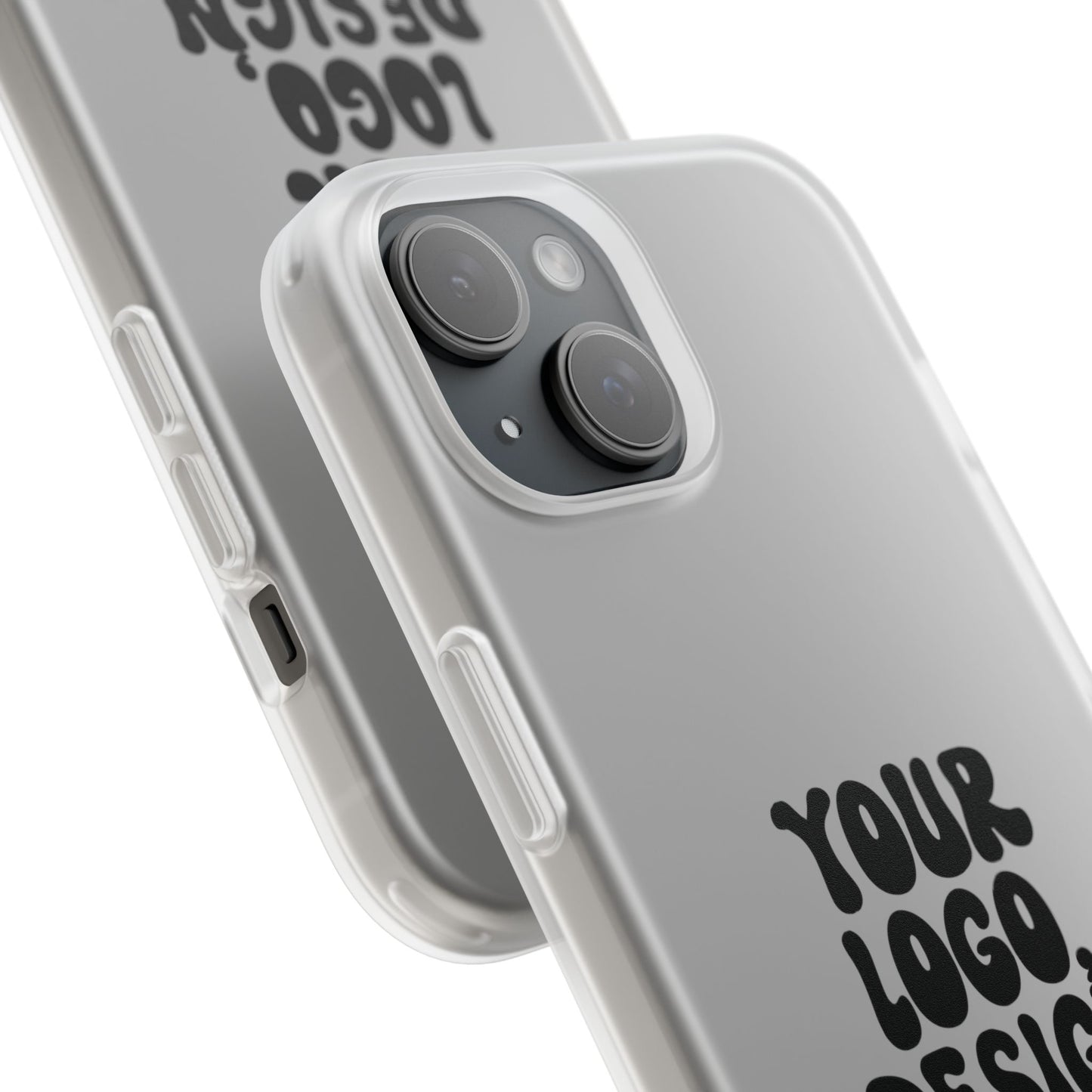 CUSTOM Text, Design or Logo - Flexi Phone Case