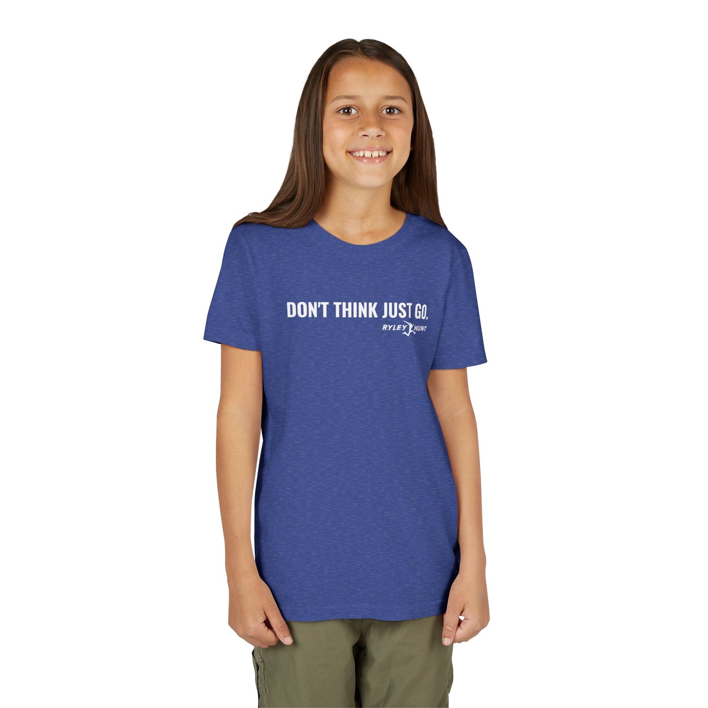 2025-2026 Season - Ryley Hunt “Don’t Think Just Go” - Ninja Athlete T-Shirt (Youth Tee)