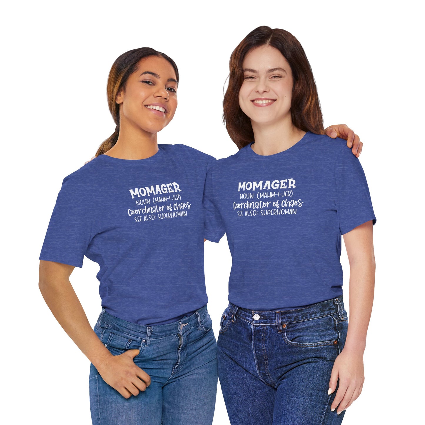 Momager T-Shirt – Superwoman, Coordinator of Chaos