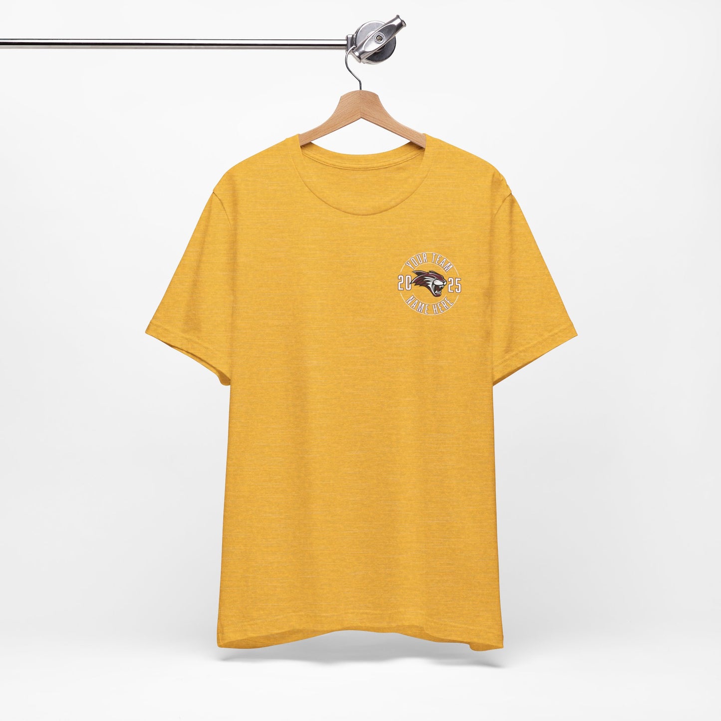 Custom Team T-Shirt – Add Team Name, Player Number &/or Name