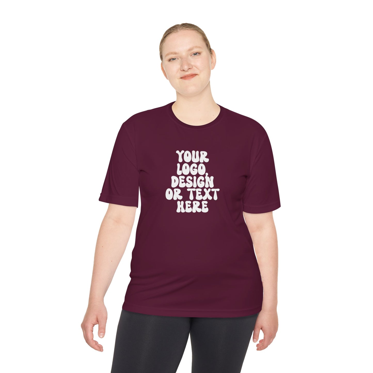 CUSTOM Text, Design or Logo -  Sport-Tek Moisture Wicking Competitor Tee (Adult)