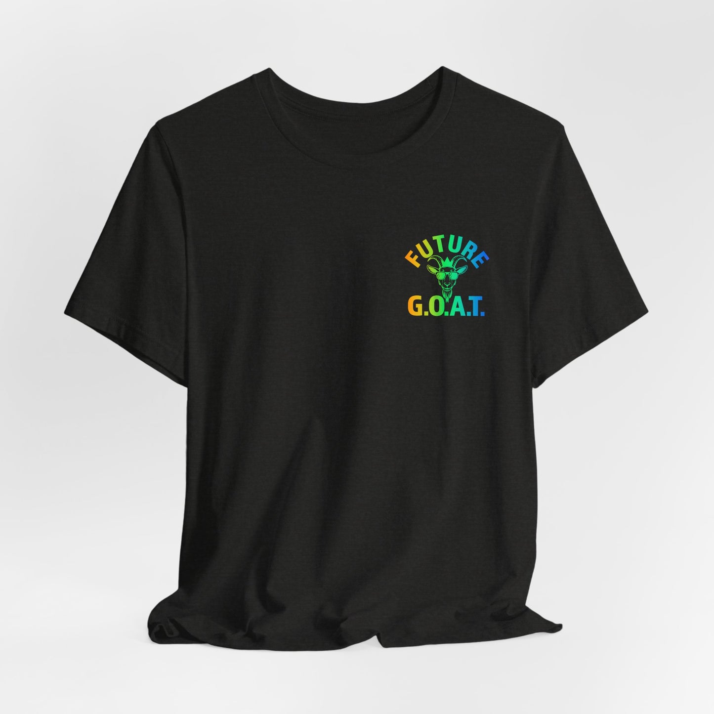 Future GOAT Rainbow Gradient T-Shirt | Youth & Adult Sports Tee