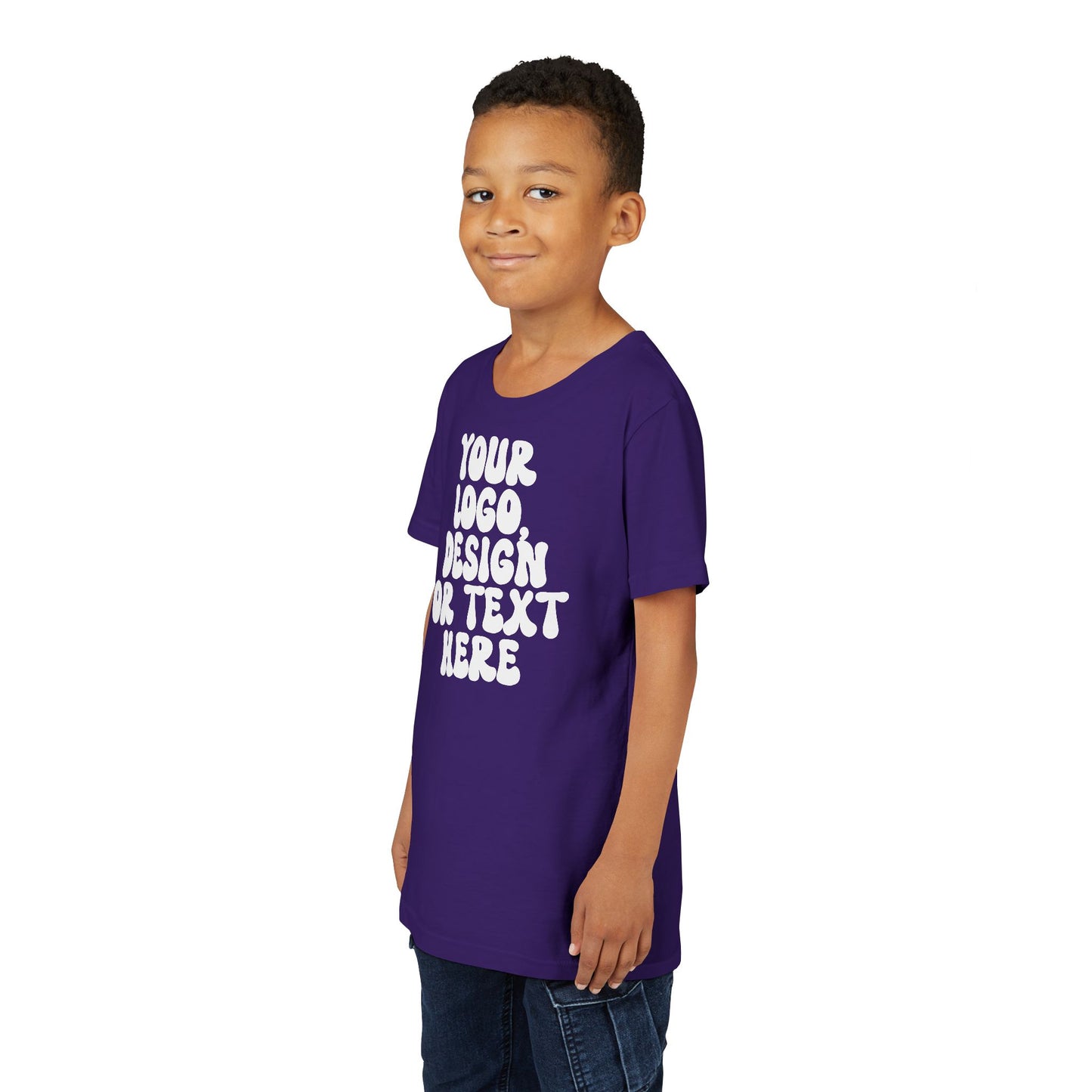 CUSTOM Text, Design or Logo - Unisex T-Shirt (Youth)