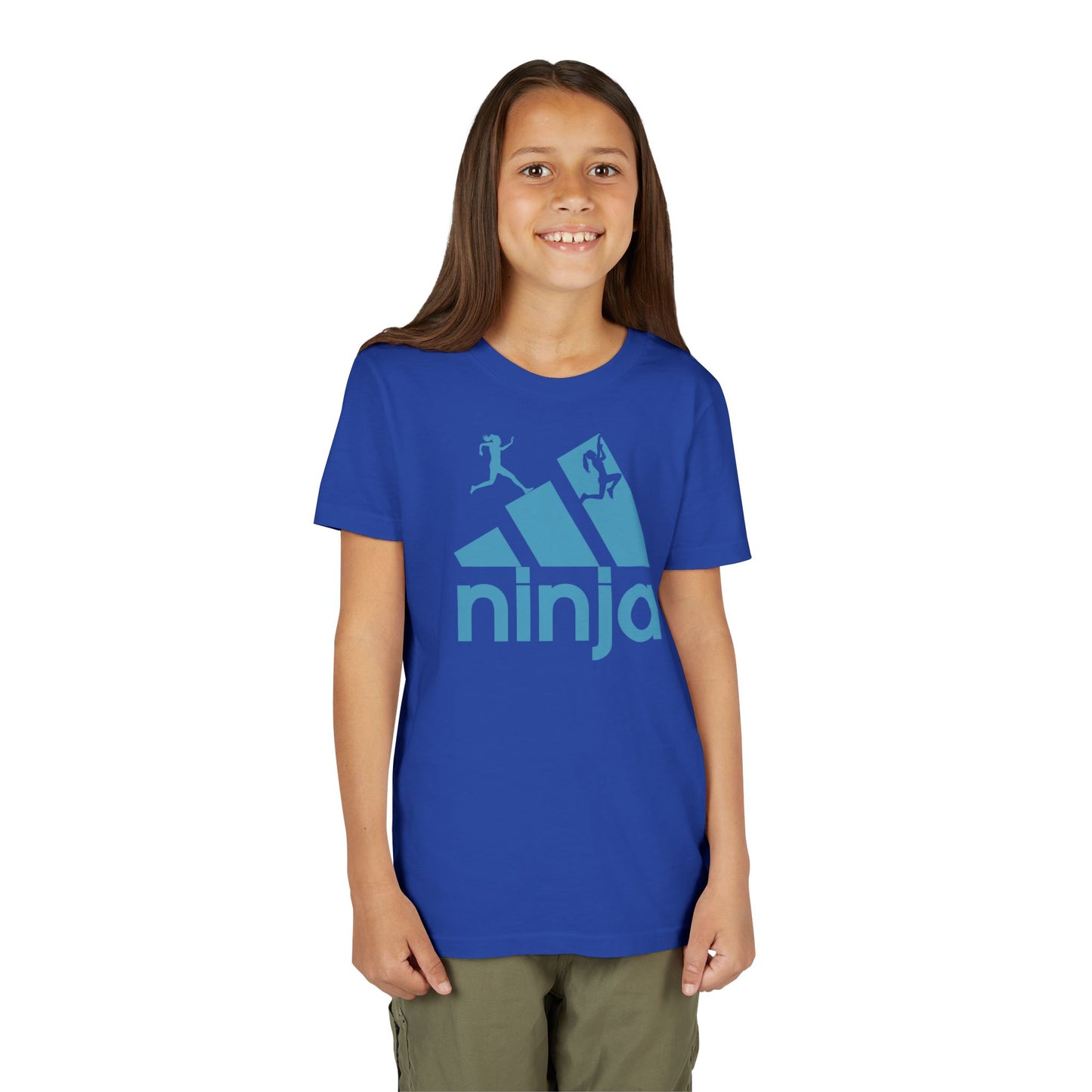 Ninja Logo Athlete Tee – Unisex Youth Ninja Training Shirt